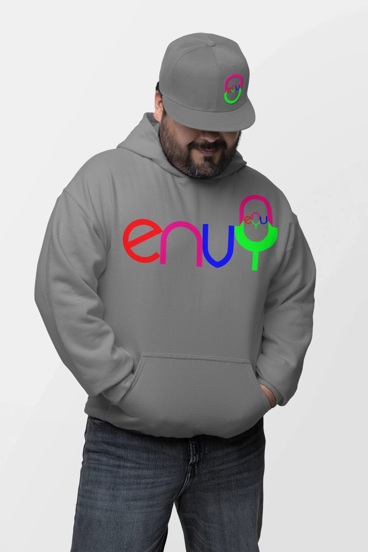 Envy Hoodie in Grey — It's Envy streetwear