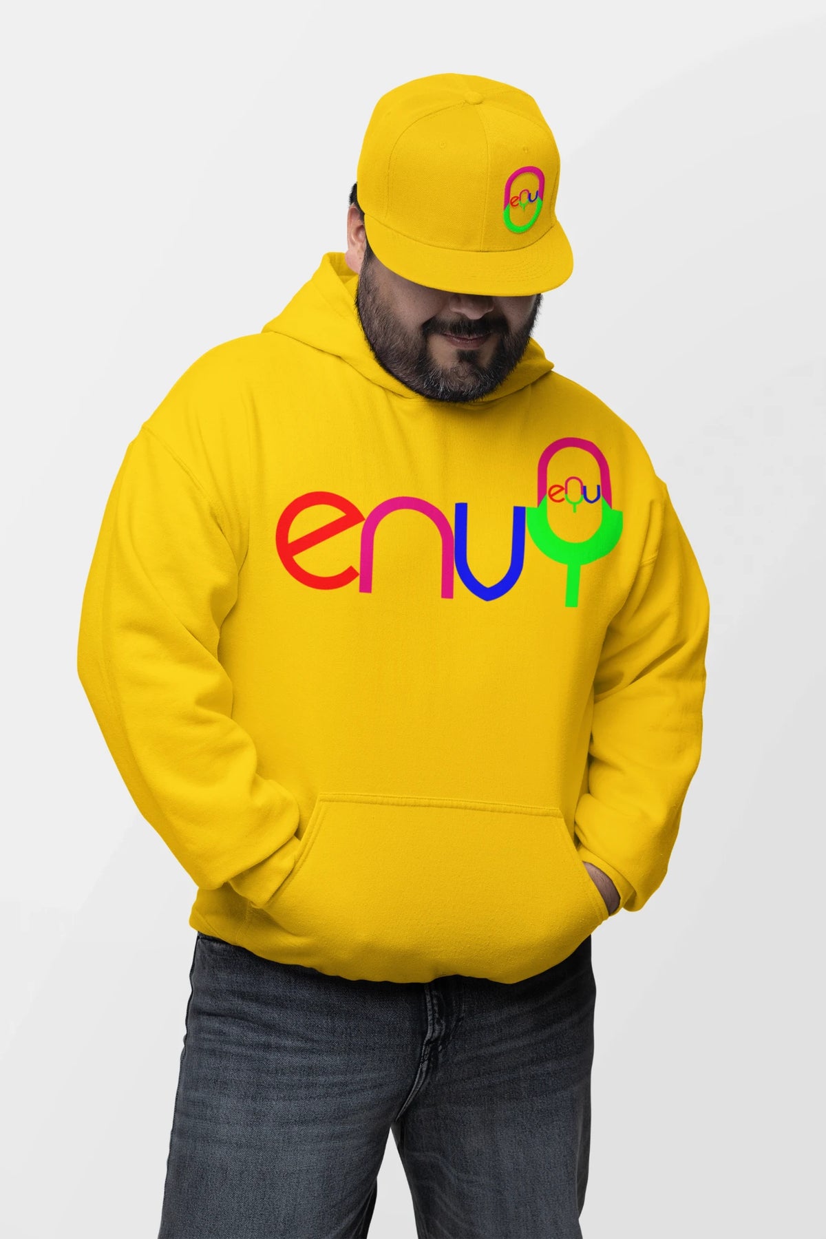 Envy Hoodie in Yellow — It's Envy streetwear
