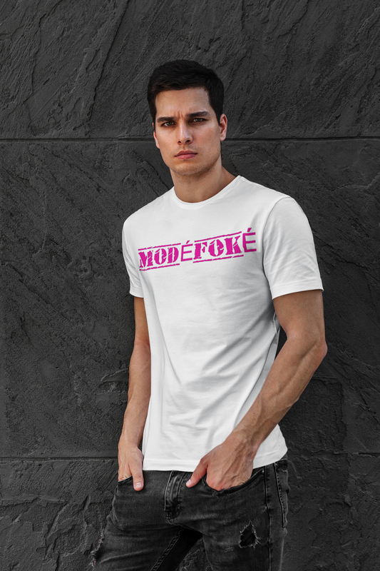 Modéfoké Graphic Tee in White — It's Envy streetwear